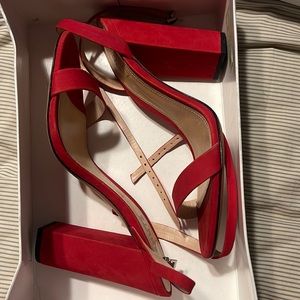 Worn once SCHUTZ BLOCK HEELS